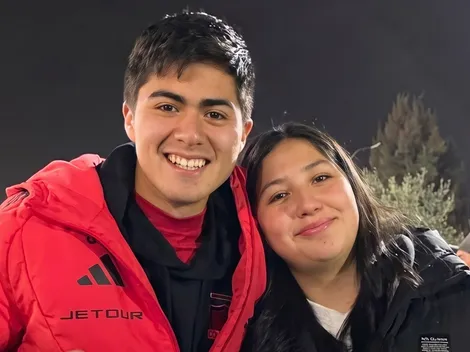 "Orgullo es poco": la felicidad de la novia de Felipe Raipán por su gol