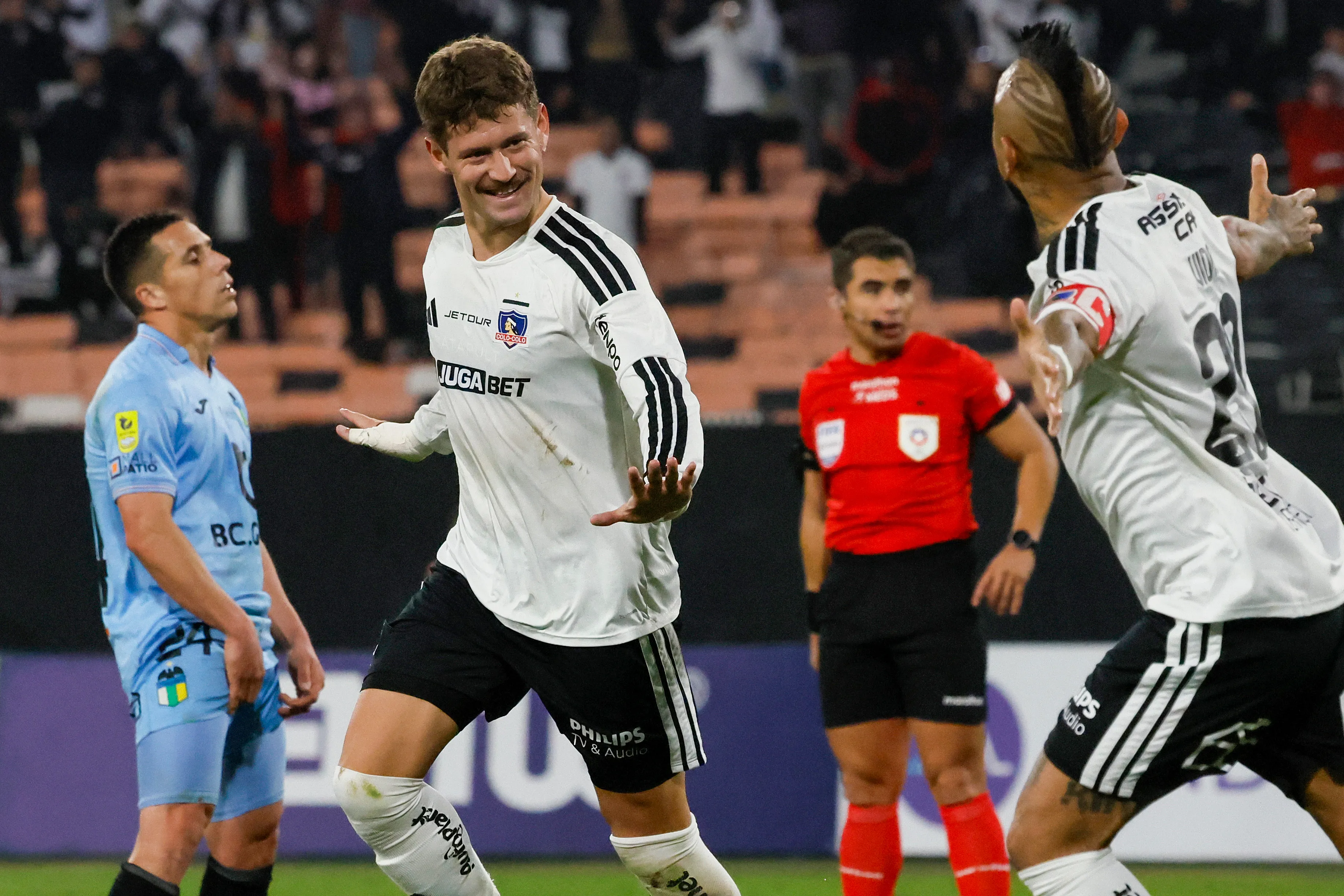 Joaquín Sosa llegó a los 20 partidos con la camiseta de Colo Colo. | Foto: Photosport.