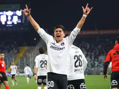 La icónica foto que replican el "héroe juvenil" Raipán con Vidal en Colo Colo
