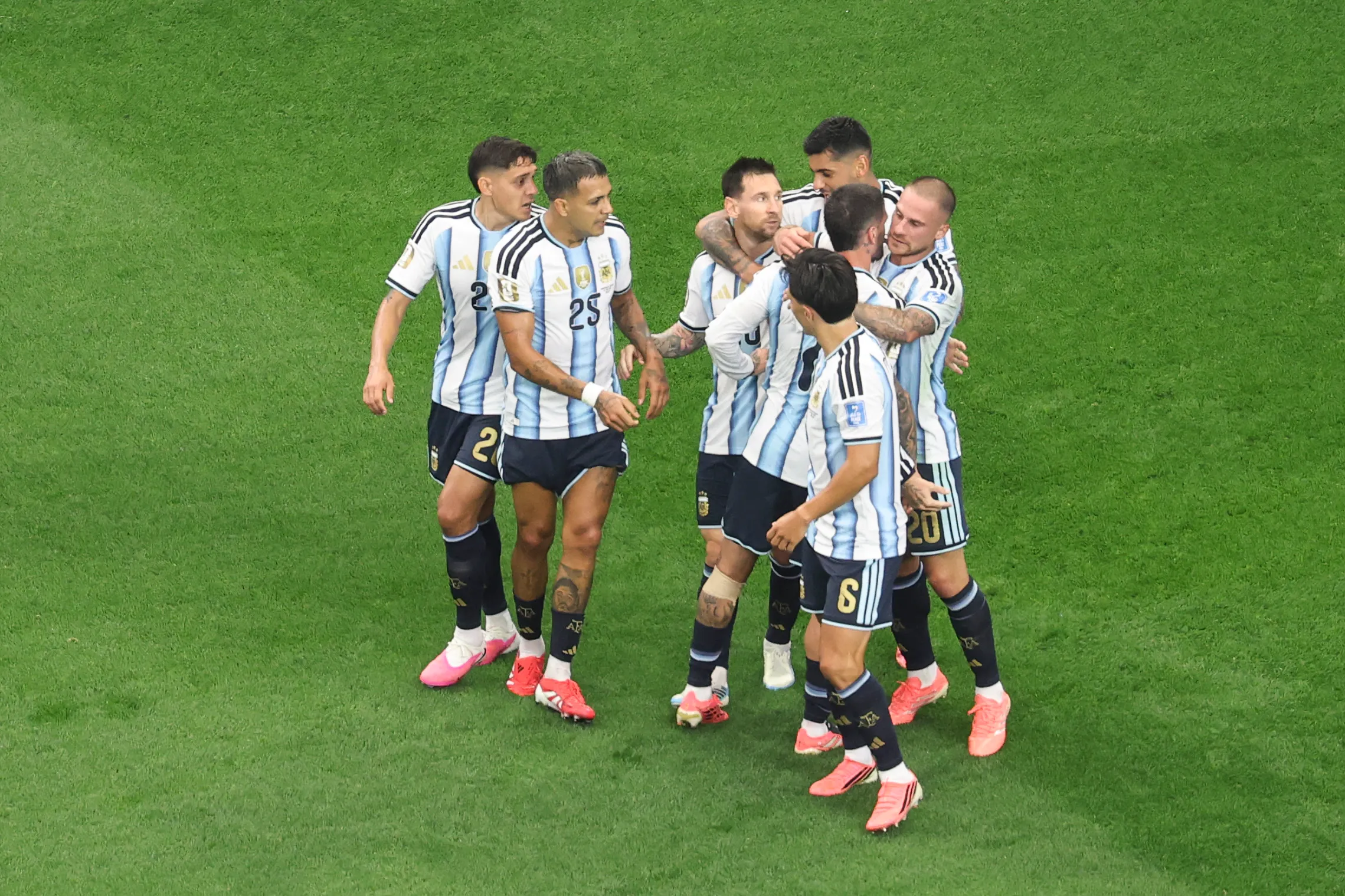 Argentina va por un nuevo título en el Mundial. (Photo by Stacy Revere/Getty Images)