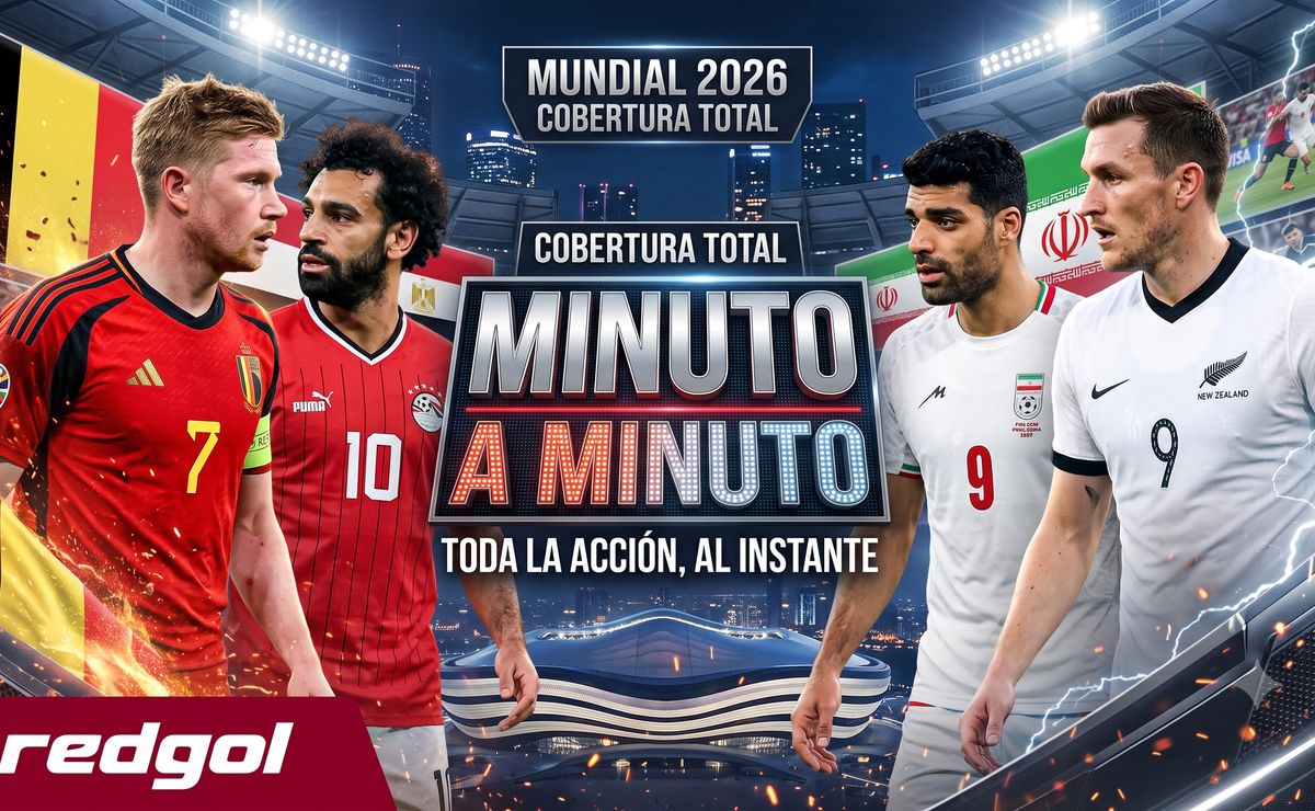 Nueva Zelanda vs Bélgica y Egipto vs Irán, Mundial 2026 – Resultado y dónde ver los partidos del Grupo G