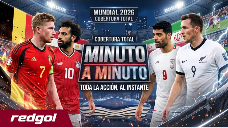 Bélgica, Nueva Zelanda, Egipto e Irán definen a los clasificados en el Mundial 2026.