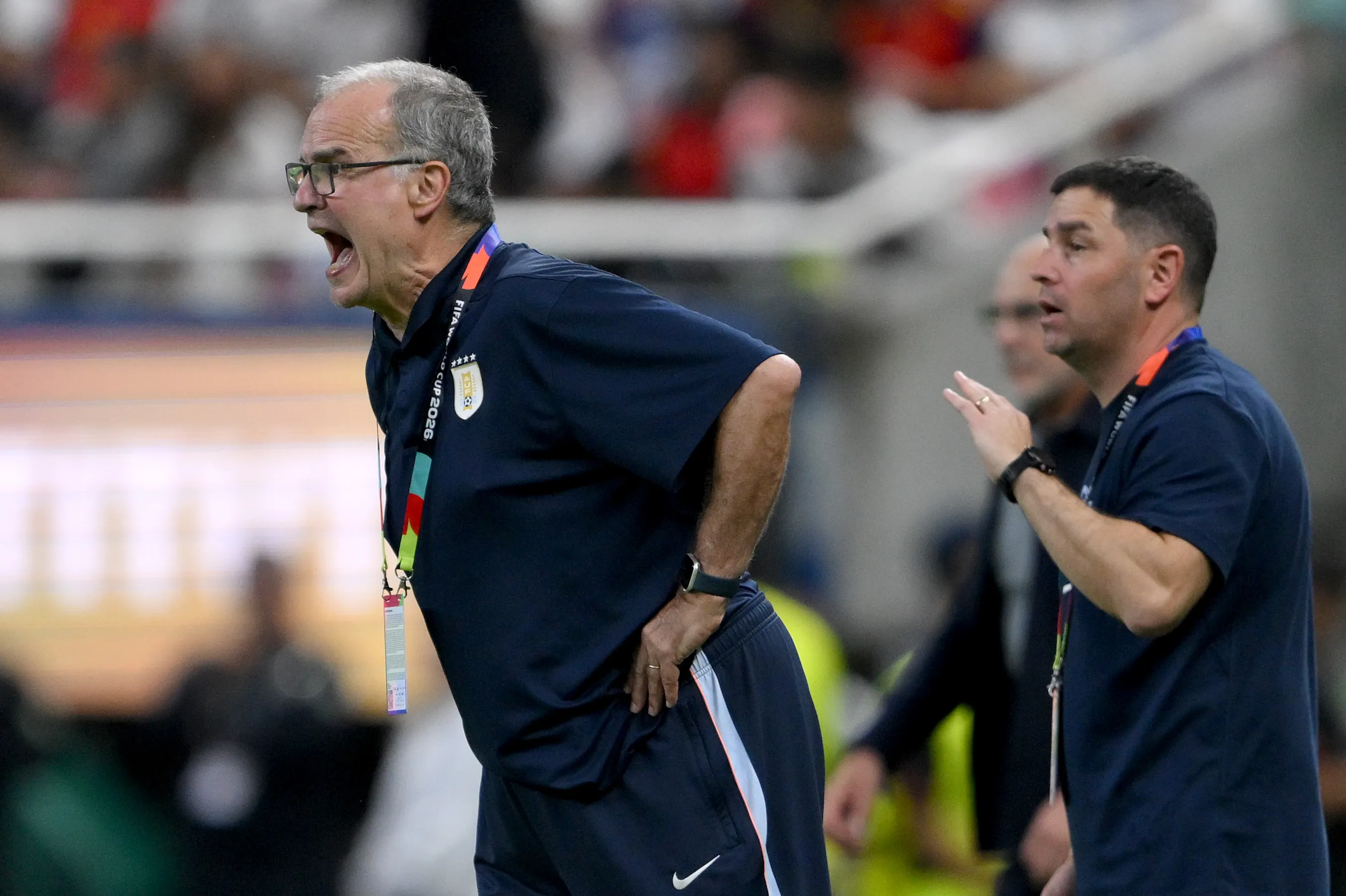 Marcelo Bielsa no logró la hazaña con Uruguay y quedó eliminado del Mundial 2026. Foto: Getty Images.
