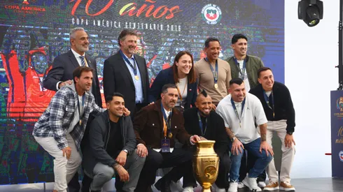 El homenaje a los campeones de la Copa América Centenario 2016.