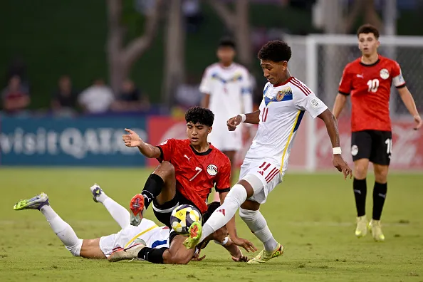 Yimvert Berroterán, delantero venezolano, fue uno de los fallecidos por el terremoto. (Chris Ricco – FIFA/FIFA via Getty Images)