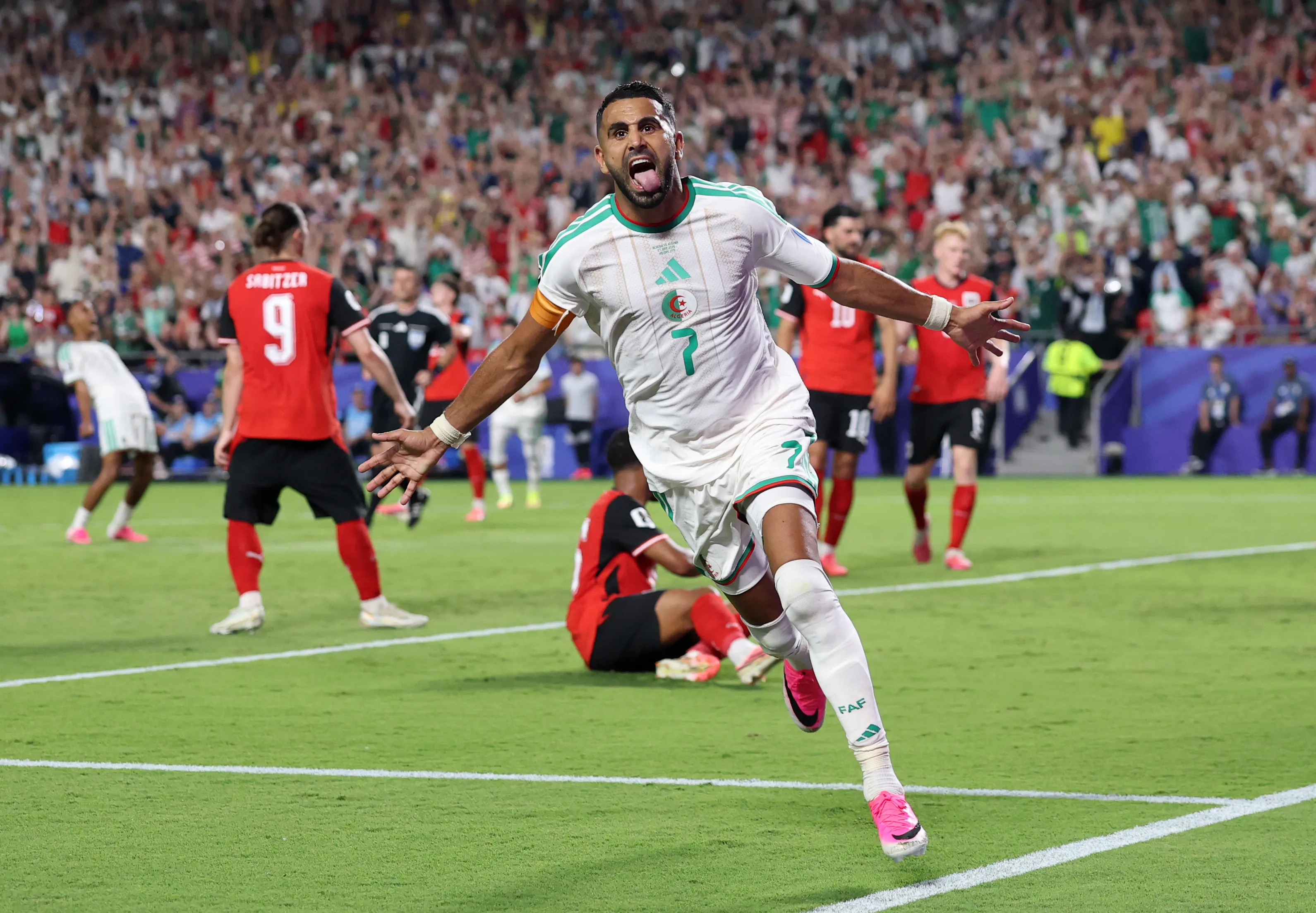 Argelia se metió como el último mejor tercero del Mundial. (Photo by Michael Steele/Getty Images)