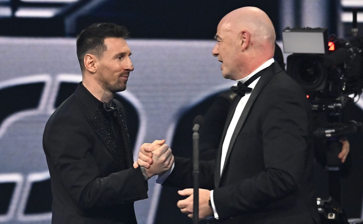 Ni siquiera lo esconden: Gianni Infantino felicita directamente a Lionel Messi en el Mundial 2026