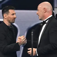 Ni lo esconden: presidente de la FIFA y cariñoso mensaje a Messi