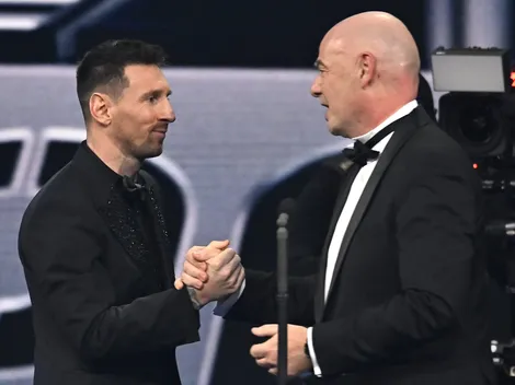 Ni lo esconden: presidente de la FIFA y cariñoso mensaje a Messi