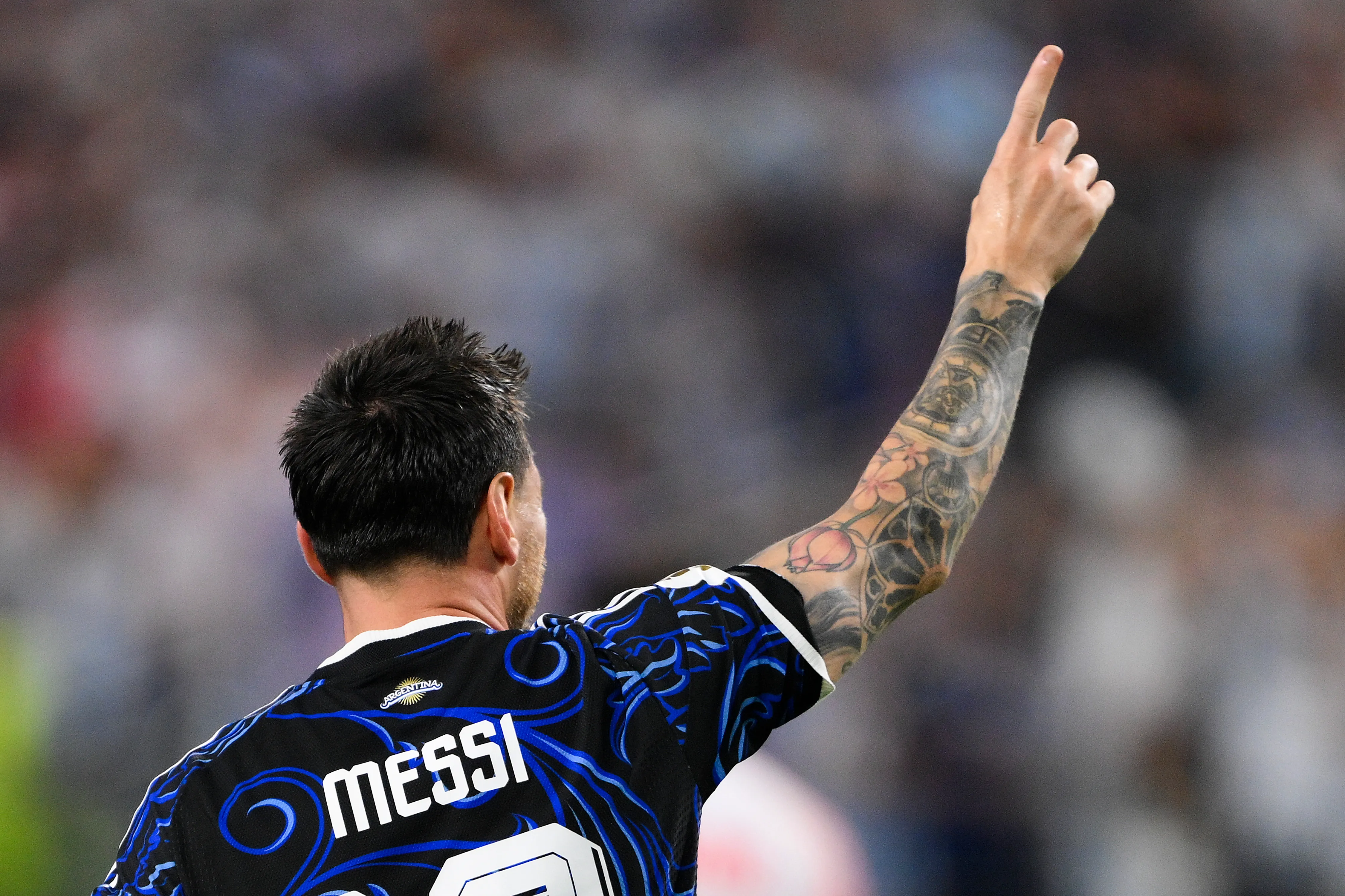 Messi volvió a anotar ante Jordania | Getty Images