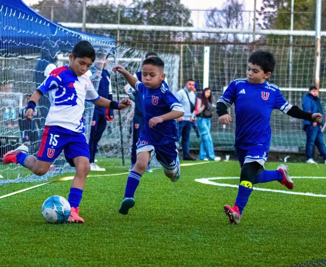 Mucho fútbol infantil hubo este fin de semana