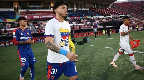 Tamayo apareció con polera en conmemoración a Venezuela