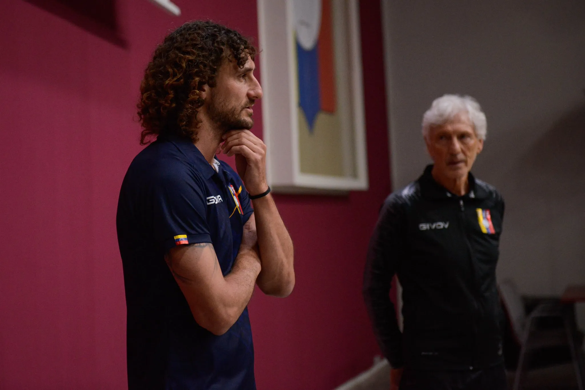 Coloccini estuvo al mando de la Sub 20 de Venezuela y compartió con José Pekerman que estuvo al mando de la adulta