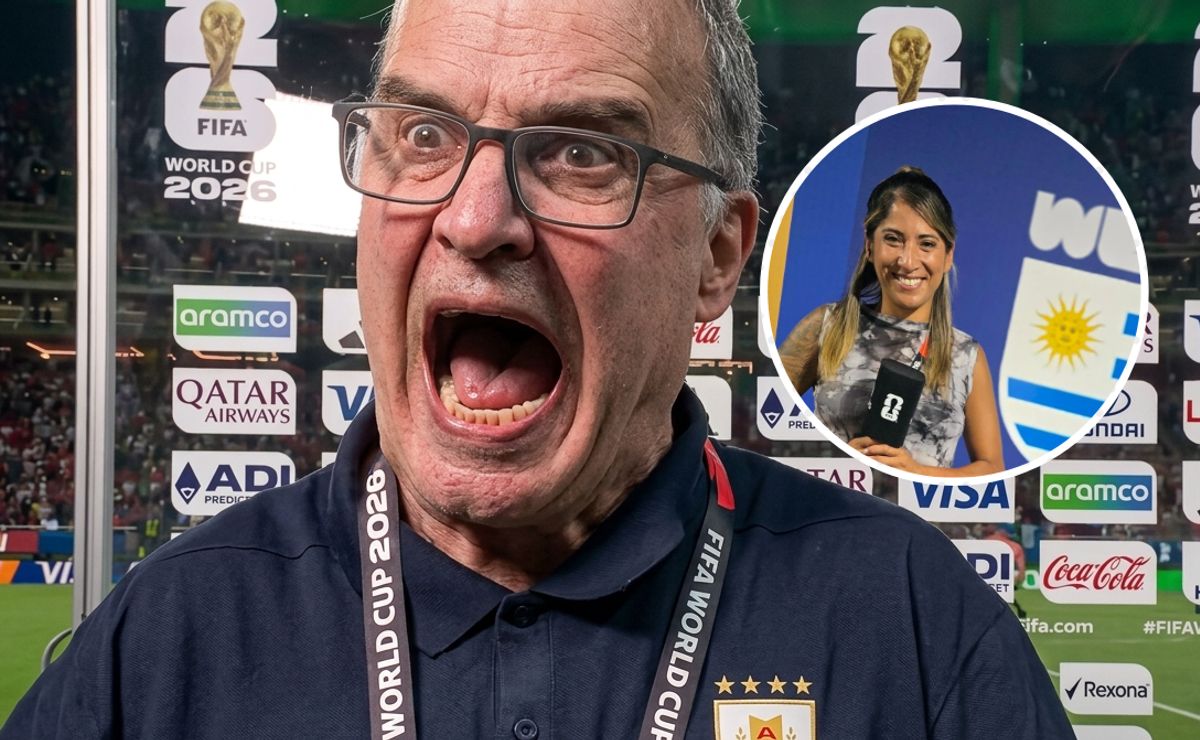 Periodista uruguaya cuenta la verdad del gritoneo de Bielsa: “Al final me disculpé yo con el camarógrafo”