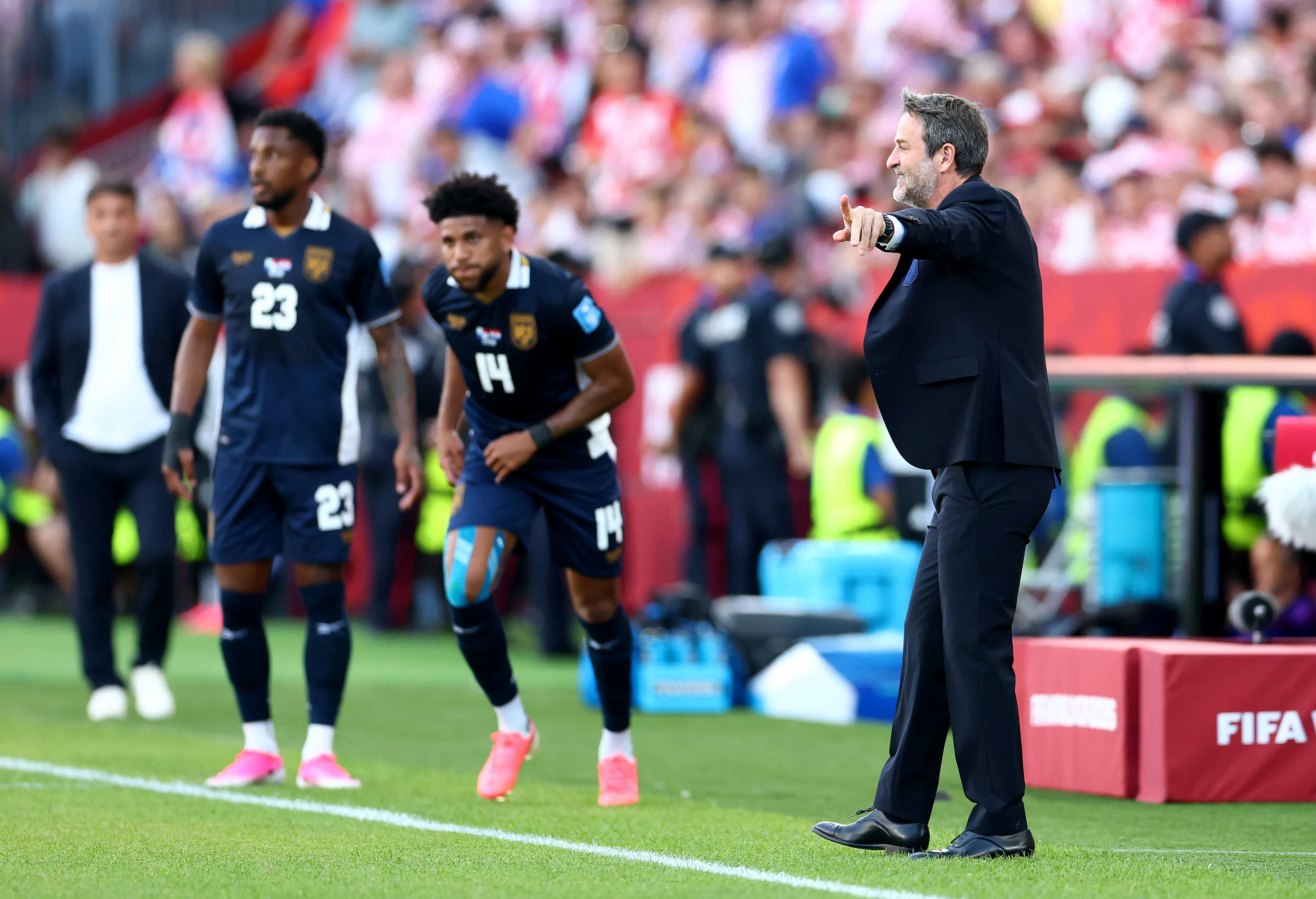 Panamá perdió sus tres partidos en el Mundial con Thomas Christiansen como entrenador. (Photo by Robert Cianflone/Getty Images)