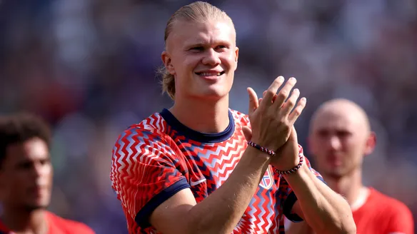 Haaland fue suplente en la goleada de Francia sobre Noruega y se espera que hoy sea titular – Getty