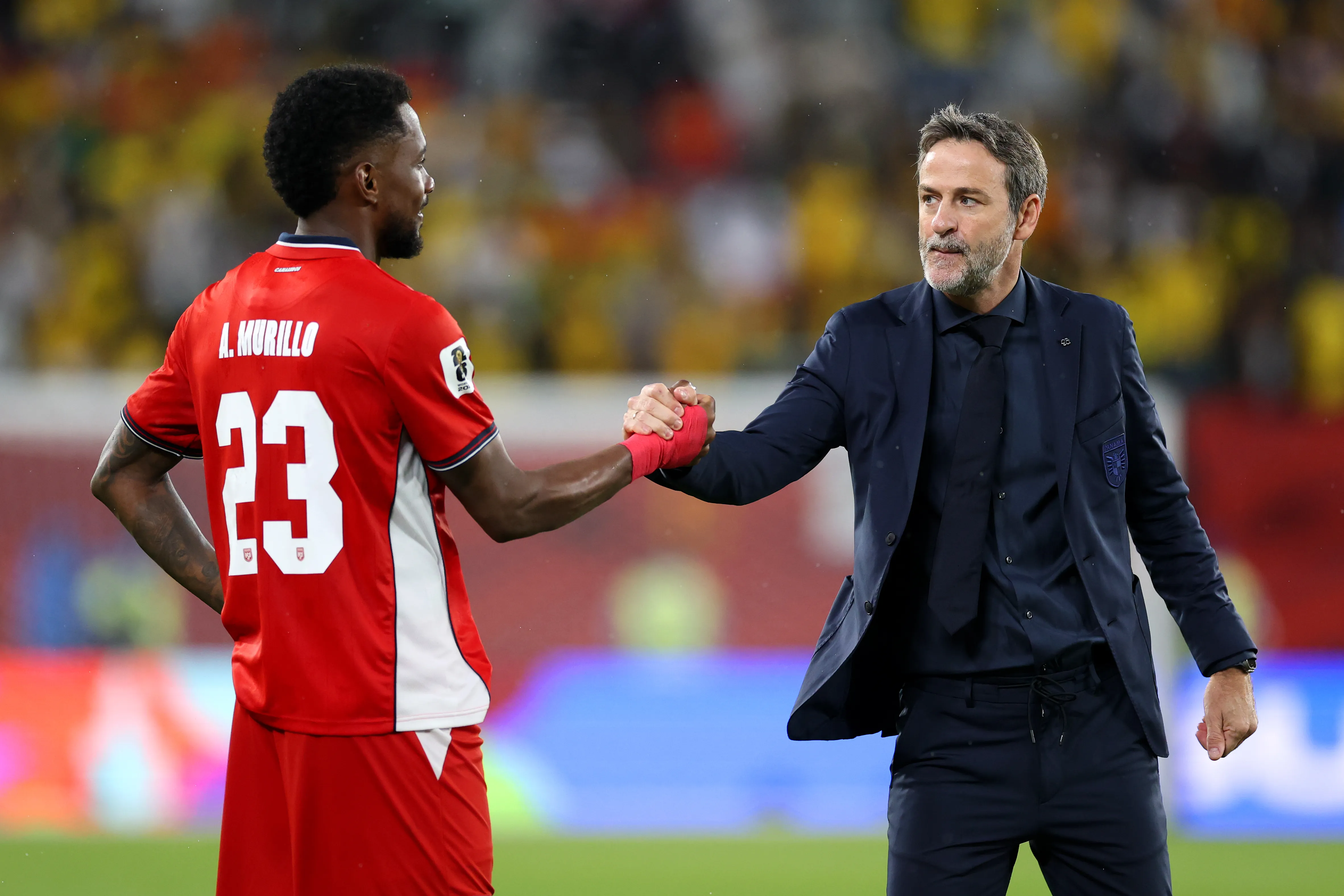 Thomas Christiansen apostó por dos jugadores del fútbol chileno para llevar al Mundial 2026: Cecilio Waterman y César Yanis. (Kevin C. Cox/Getty Images).
