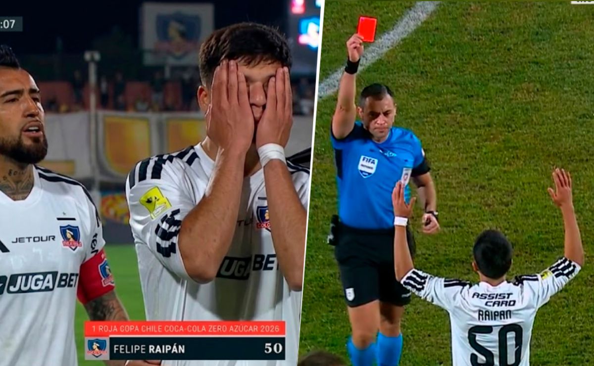 ￼”Fue inocente”: La reacción de Fernando Ortiz a la expulsión de Felipe Raipán en Colo Colo
