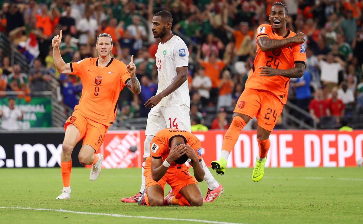¿Por qué se emocionó Cody Gakpo tras marcar un gol en Países Bajos ante Marruecos en el Mundial?