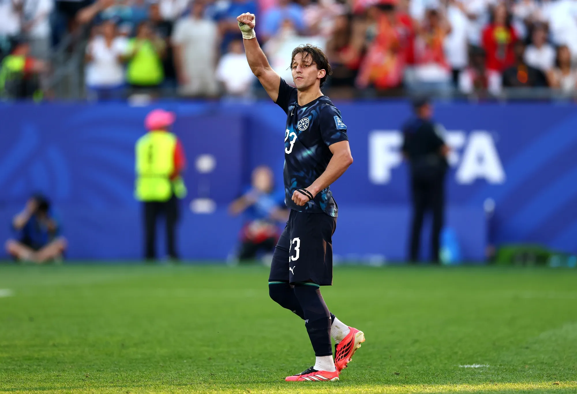 Matías Galarza Fonda ha tenido un Mundial de altísimo nivel. (Robert Cianflone/Getty Images).