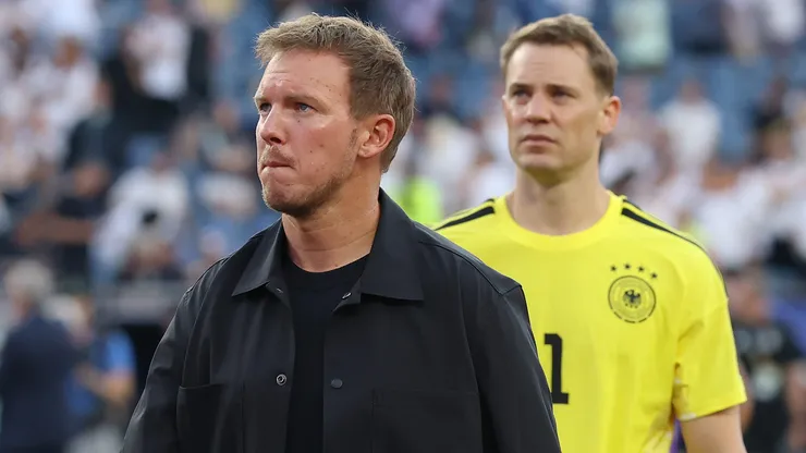 Julian Nagelsmann se llena de críticas en Alemania.