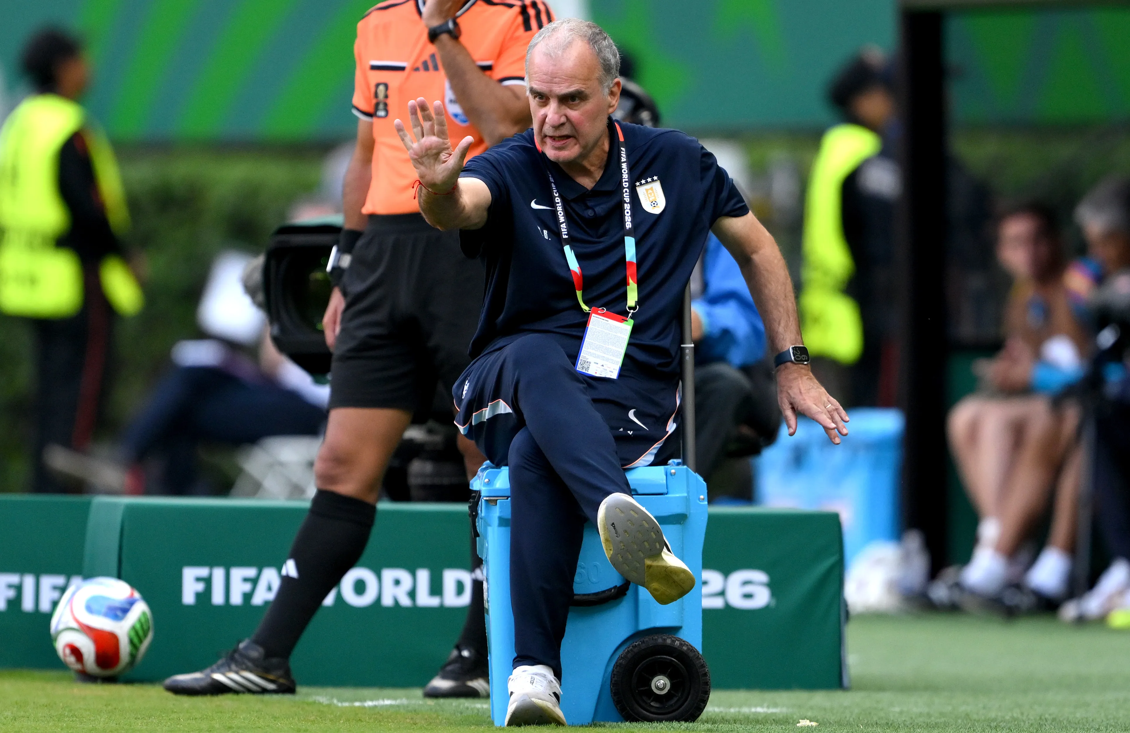 Marcelo Bielsa le dijo adiós a Uruguay tras el Mundial 2026. (David Ramos/Getty Images).