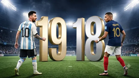 Messi con 19 y Mbappé con 18 juegan un Mundial aparte.