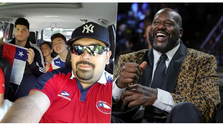 Jonathan Vásquez trasladó a celebridades como O'Neal