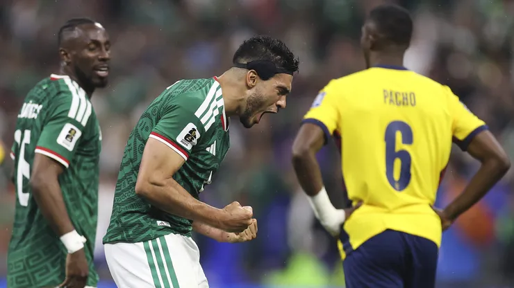Raúl Jiménez anotó el segundo gol de Ecuador.
