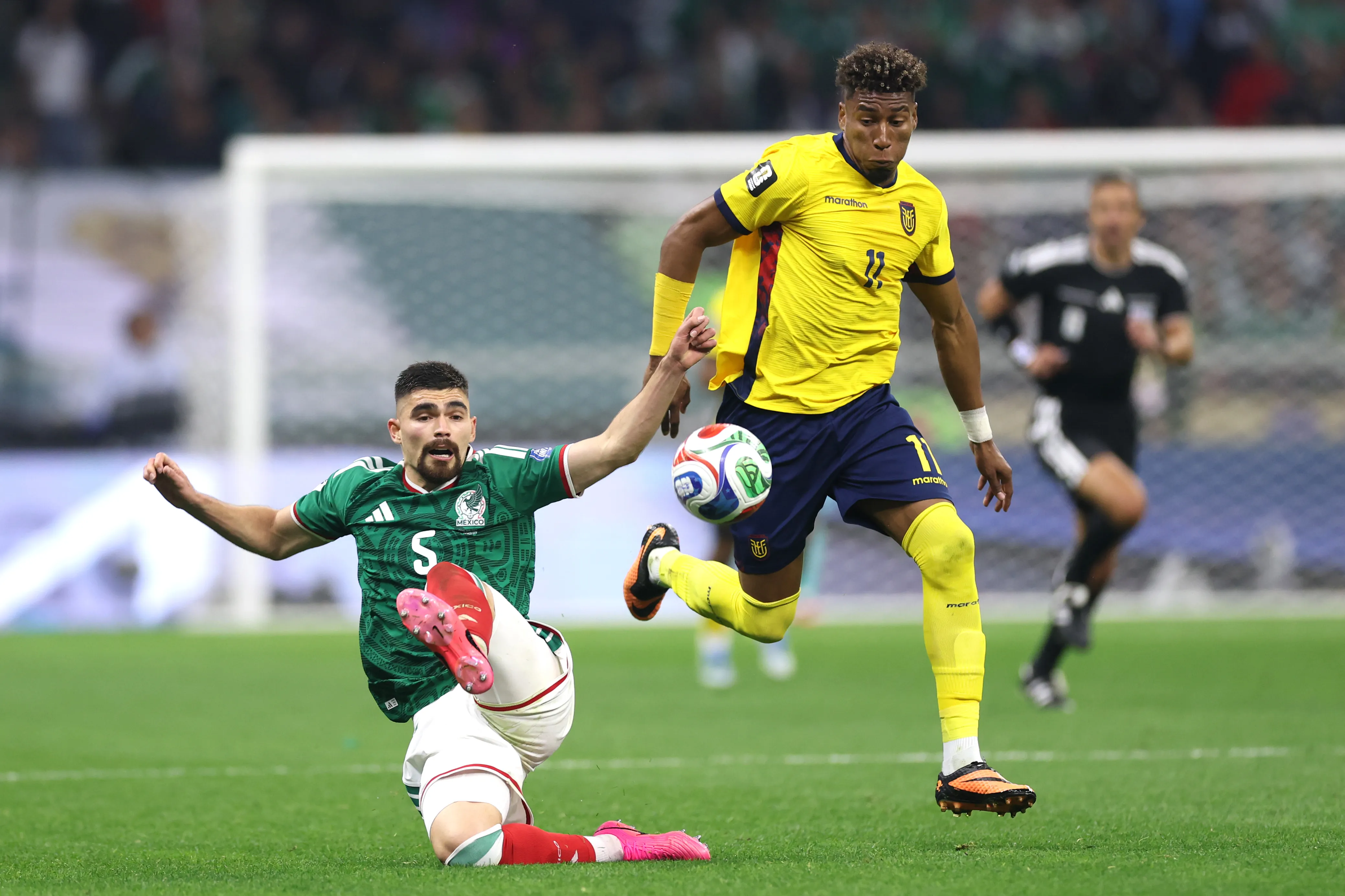 Nunca antes un equipo de la Concacaf había vencido a uno de la Conmebol en una llave de eliminación directa de una Copa del Mundo. | Foto: Getty Images.