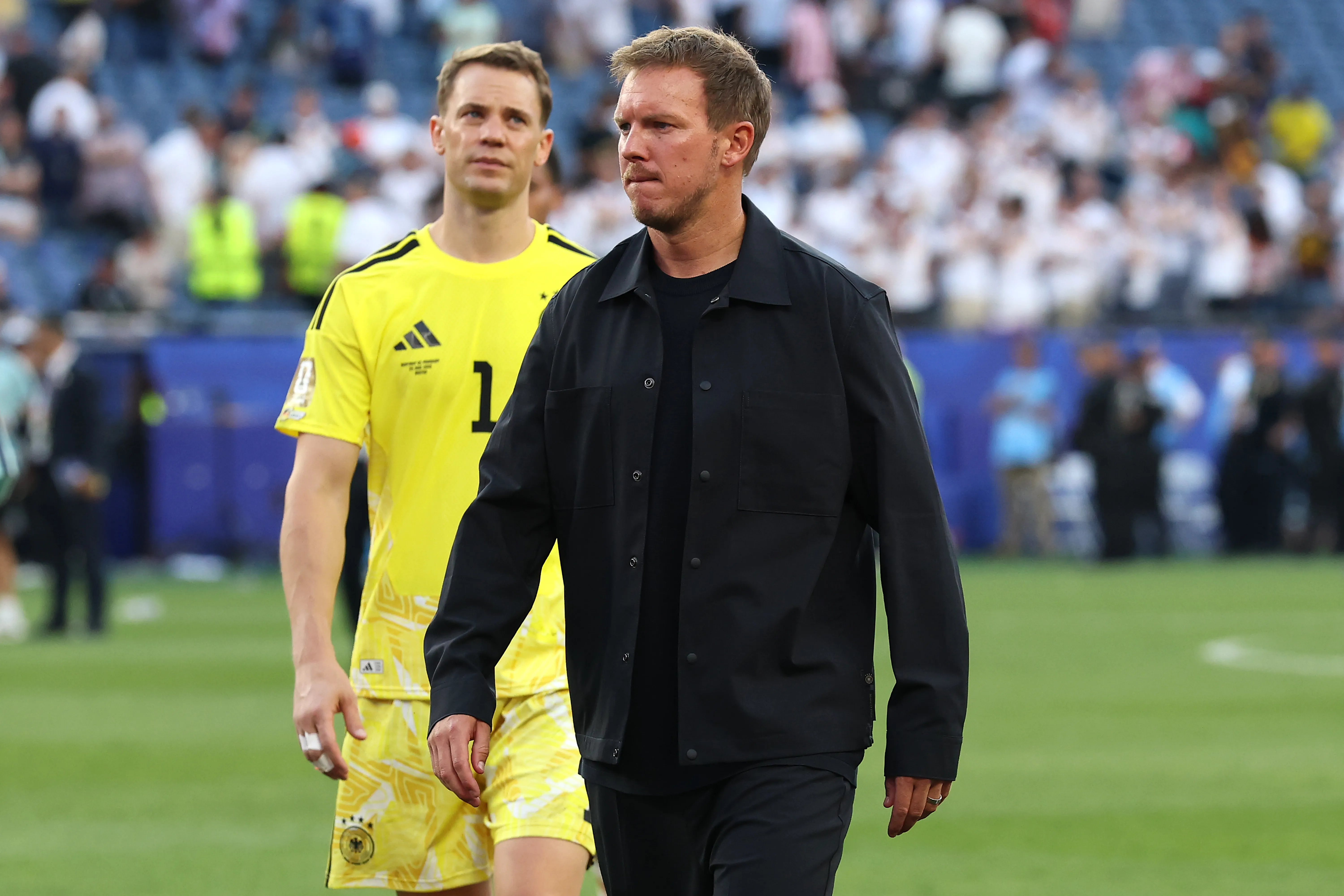 Julian Nagelsmann optó por Manuel Neuer como su arquero titular en el Mundial 2026. (Alexander Hassenstein/Getty Images).