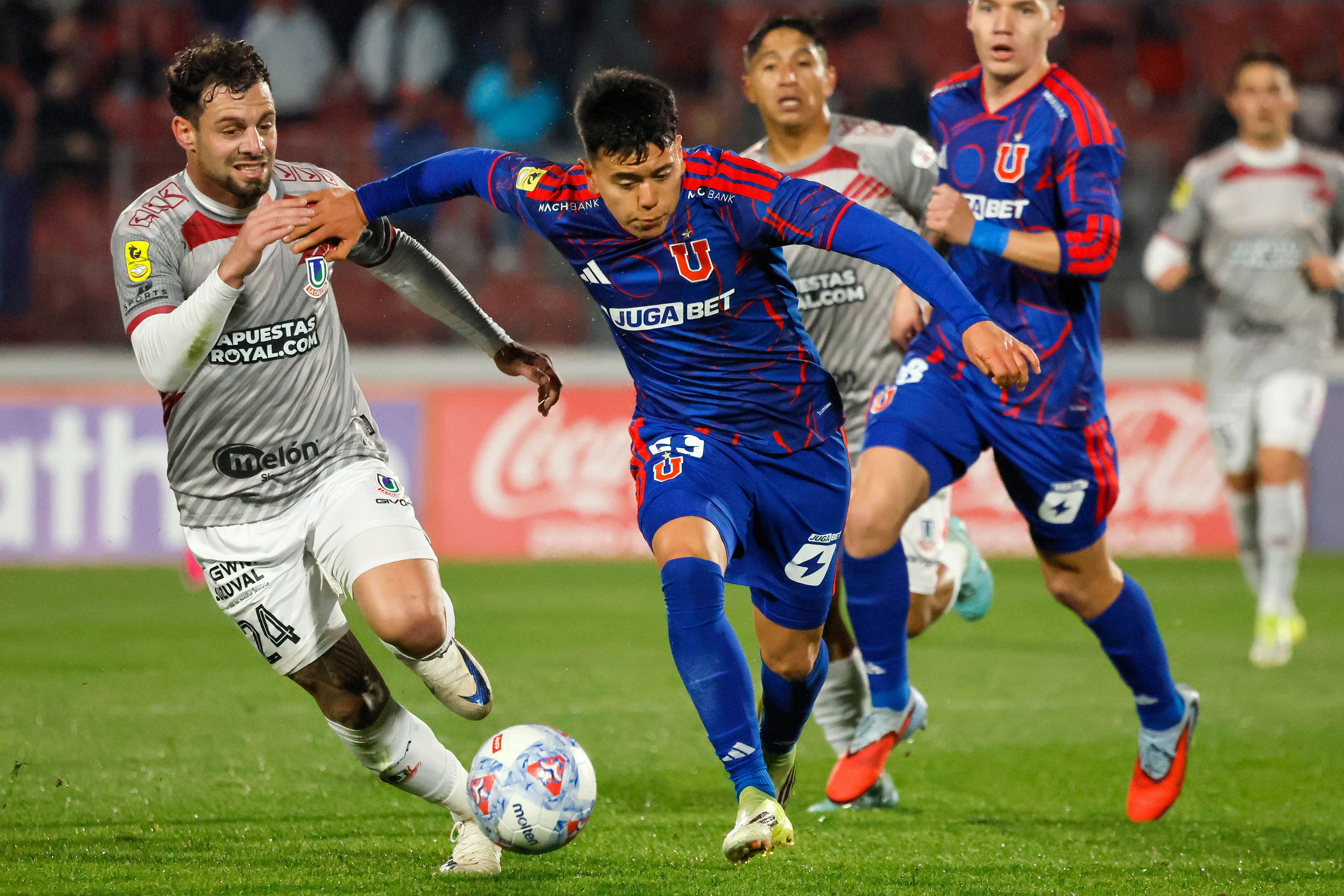 La U tenía la opción de escaparse como líder de la tabla de Copa Chile ante La Calera. Foto: Photosport.