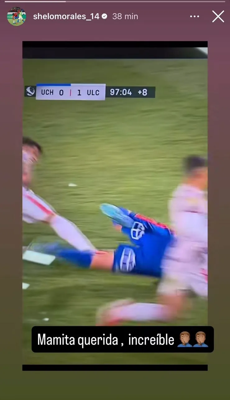 El mensaje de Marcelo Morales en sus redes sociales tras la expulsión; luego fue borrado.