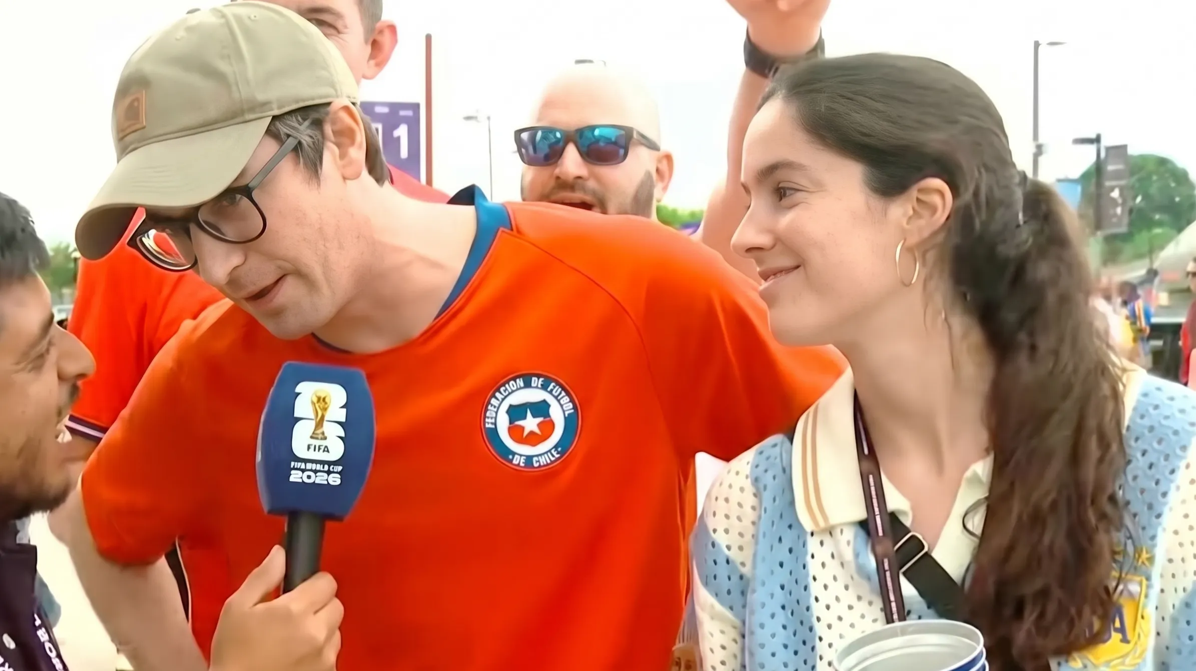 Así fue la aparición en pantalla del hijo del Presidente.