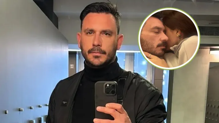 El exfutbolista oficializó su nueva relación en redes.