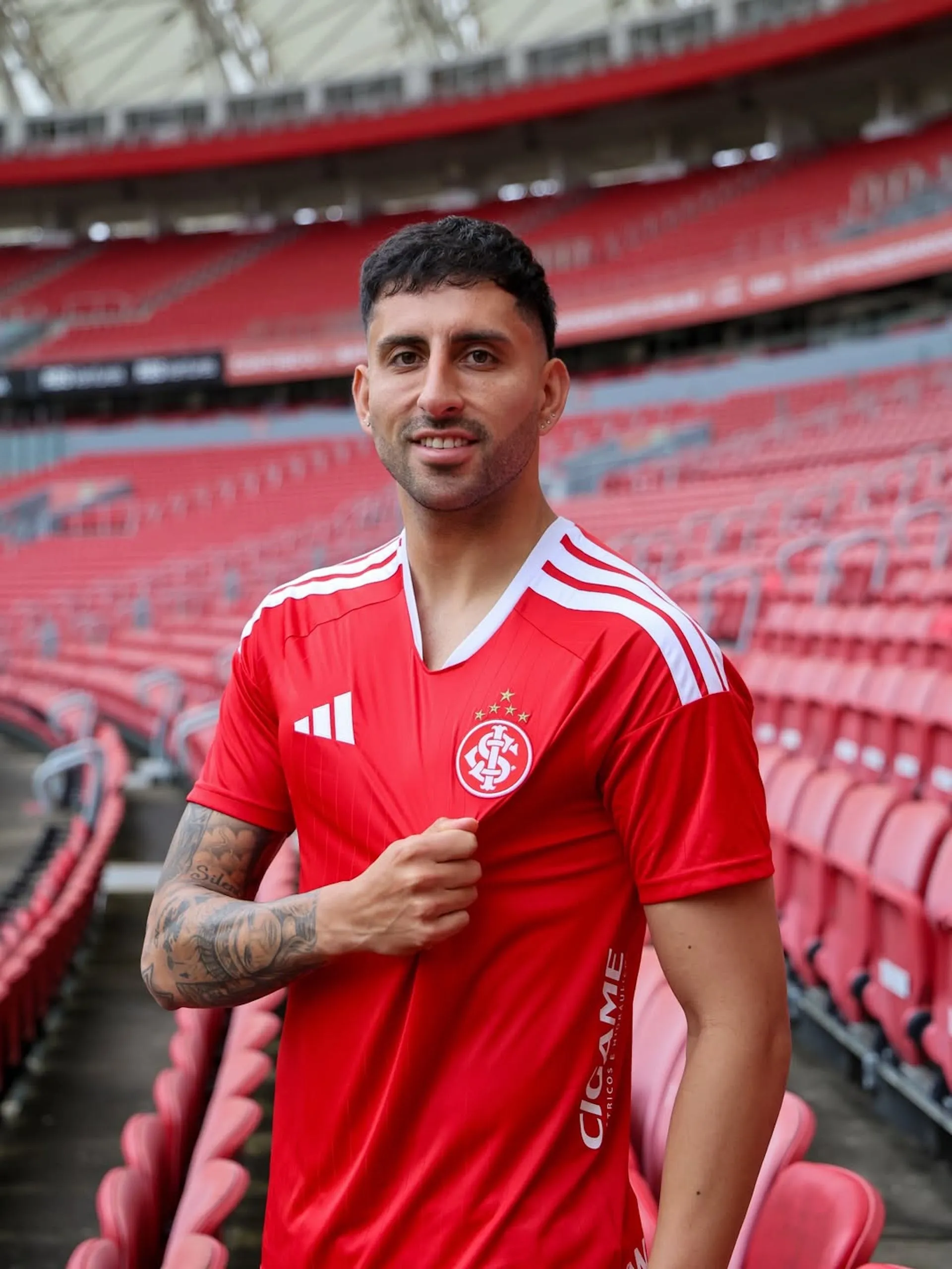 Maripán fue presentado en el Inter de Porto Alegre.