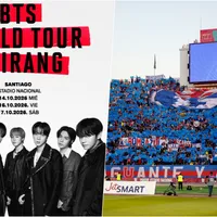 La Roja y la U le ganan a BTS: no van los conciertos en el Nacional