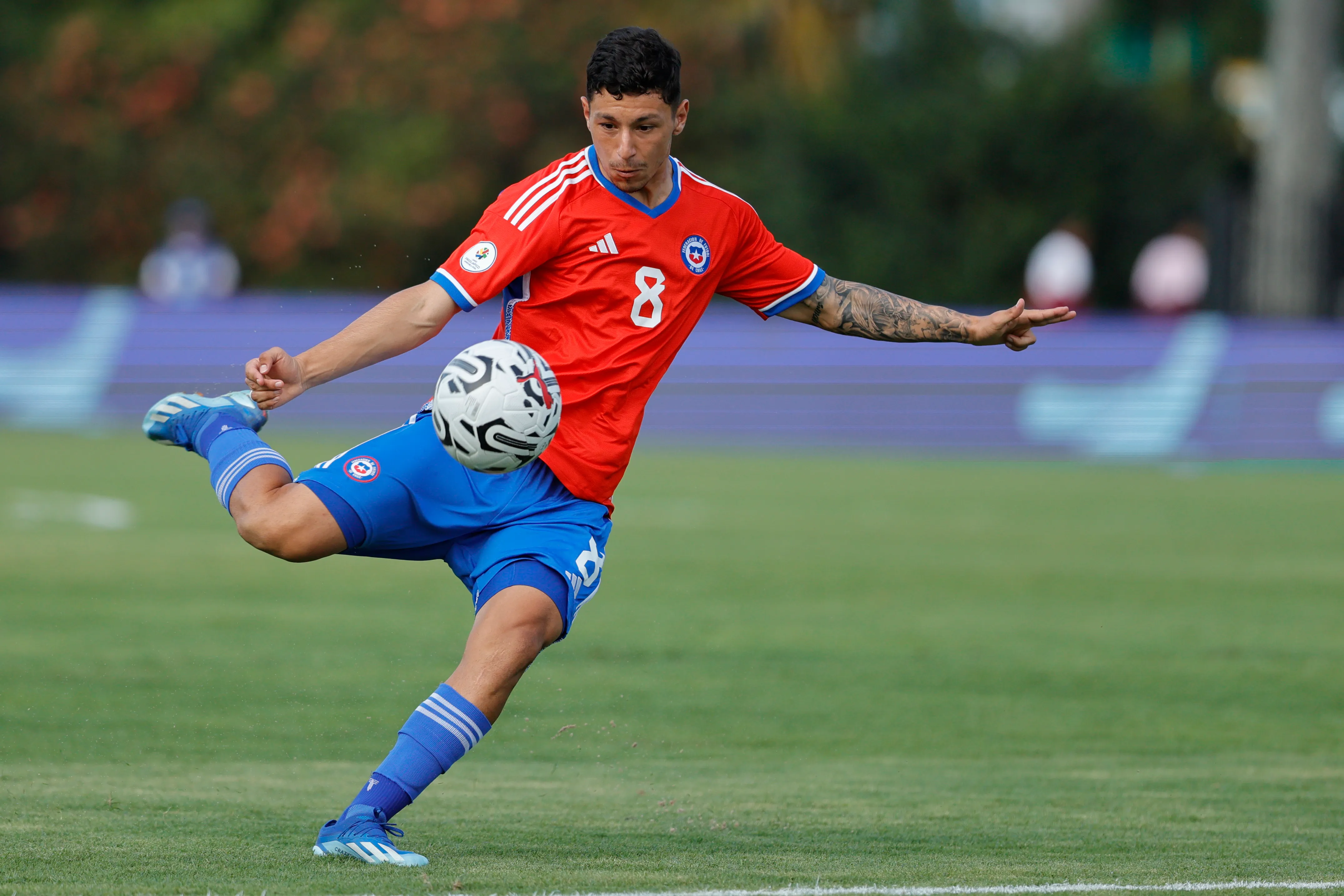 Pérez en su paso por la Roja /Photosport