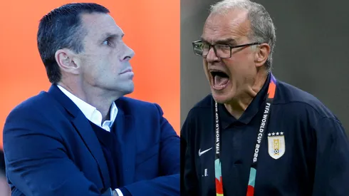 El exentrenador de Universidad Católica se plegó al poco apoyo para Bielsa en Uruguay.