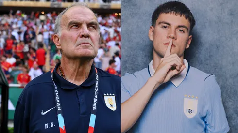 Marcelo Bielsa llamó a Pellistri al Mundial, pero no lo hizo jugar.