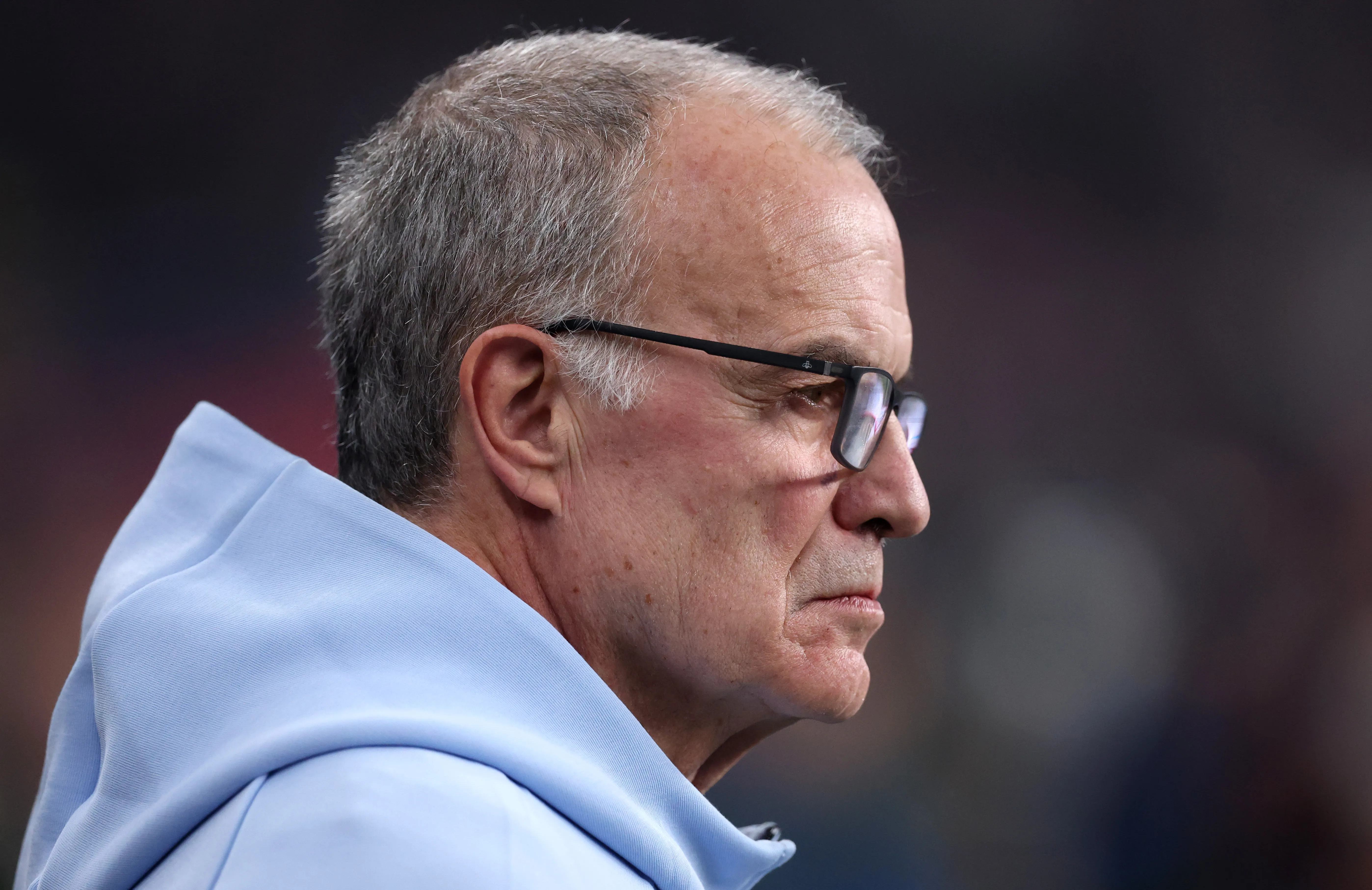 Bielsa pasa por uno de sus momentos más difíciles. Imagen: Getty