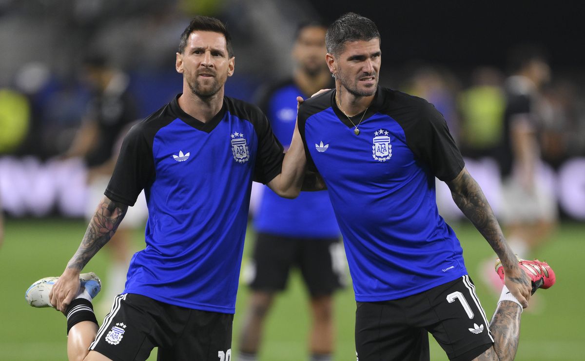 Rodrigo De Paul, el chupamedias de Lionel Messi: “Es el mejor de la historia”