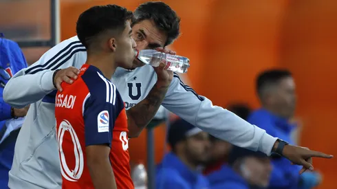 Mauricio Pellegrino dirigió a Universidad de Chile durante la temporada 2023.