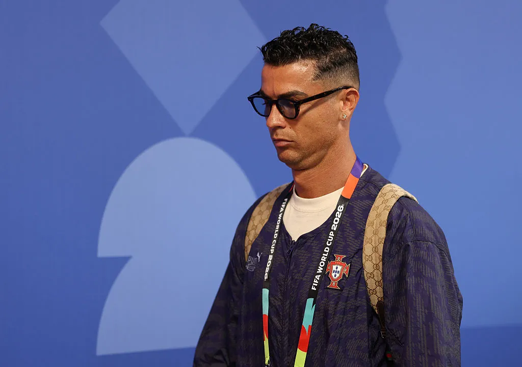 Cristiano Ronaldo está concentrado para el partido ante Croacia.