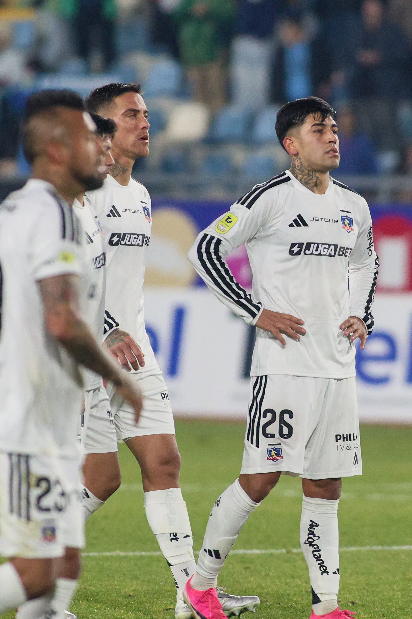 Diego Ulloa comenzó como el capitán de Colo Colo ante O’Higgins. Foto: Photosport.