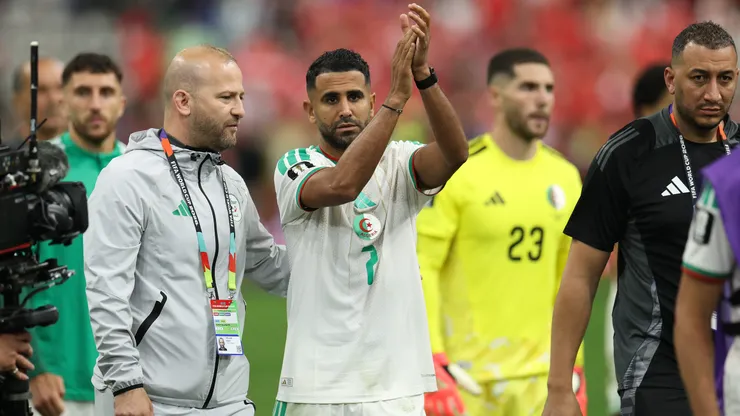 Mahrez se despidió de la selección de Argelia con 35 años