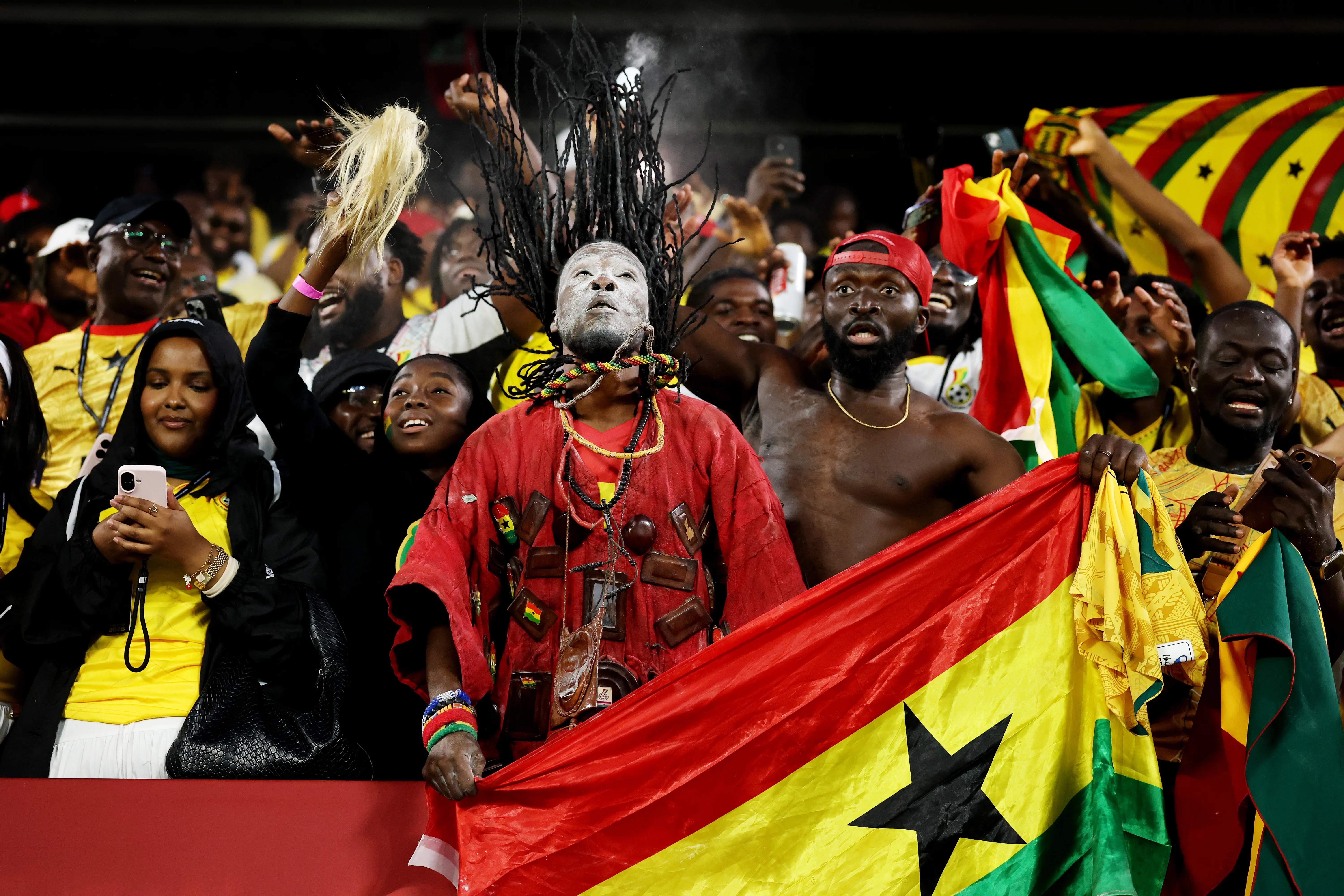 Ghana le ha puesto color al Mundial 2026. (Photo by Darrian Traynor/Getty Images)