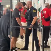 "¡No me empujes!": El feroz cruce de Egipto y la policía en EE.UU.