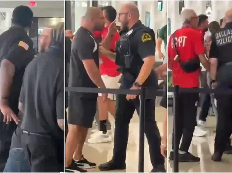 "¡No me empujes!": El feroz cruce de Egipto y la policía en EE.UU.
