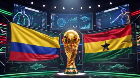 Colombia y Ghana se enfrenten por los dieciseisavos del Mundial 2026.